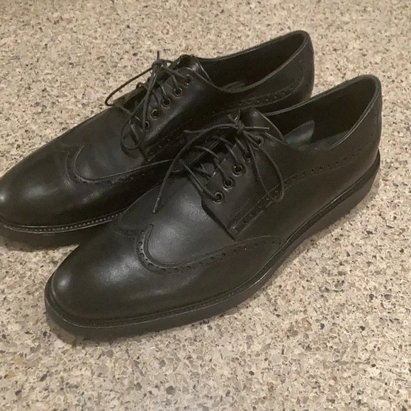 Salvatore Ferragamo, Black, Size 12D Salvatore Ferragamo Parigi Men main image 4